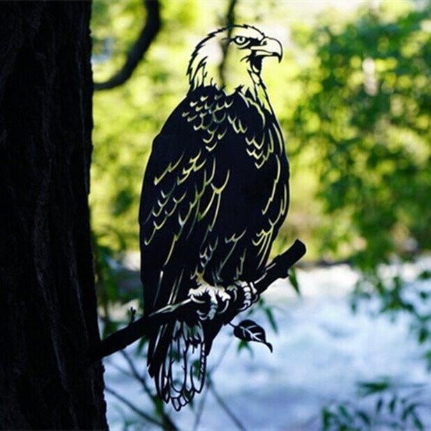🔥Hot Sale-49% OFF -🦅Bald Eagle Metal Art -Garden Sculpture