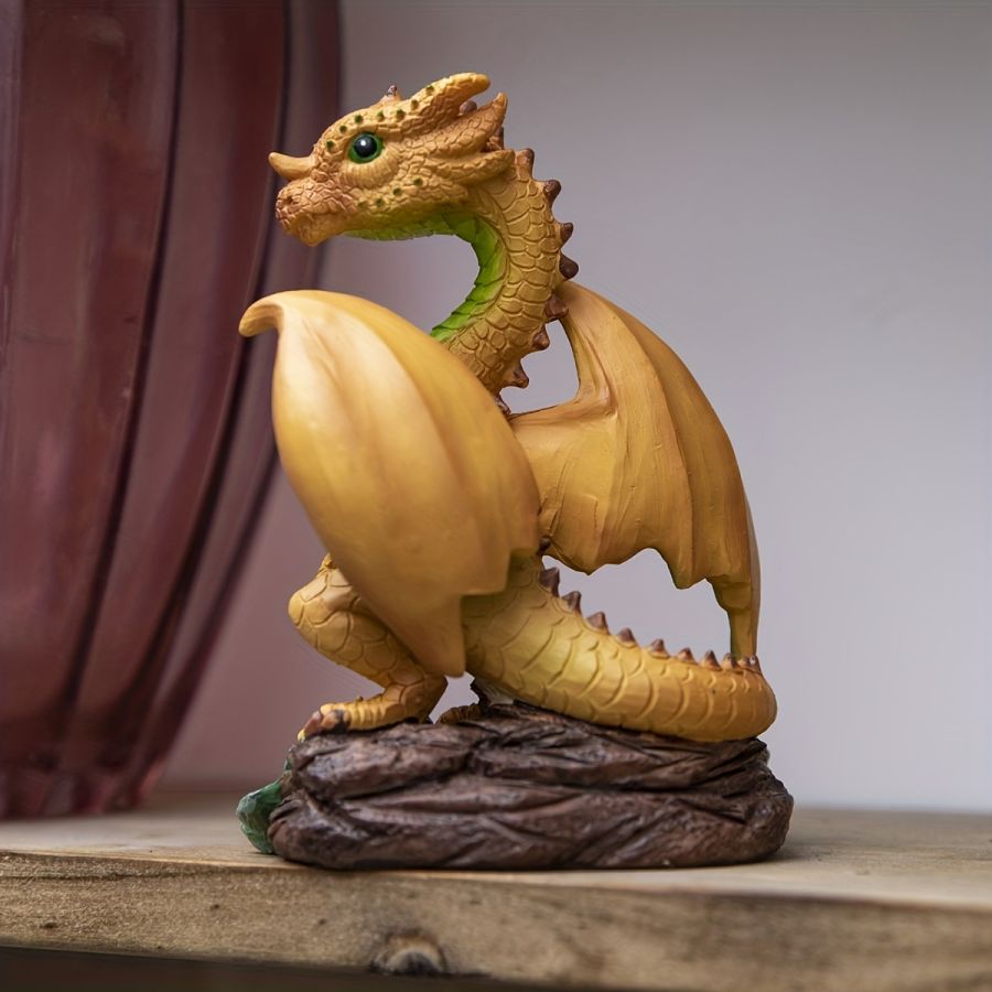 Halloween Spooky Dragon Garden Statue