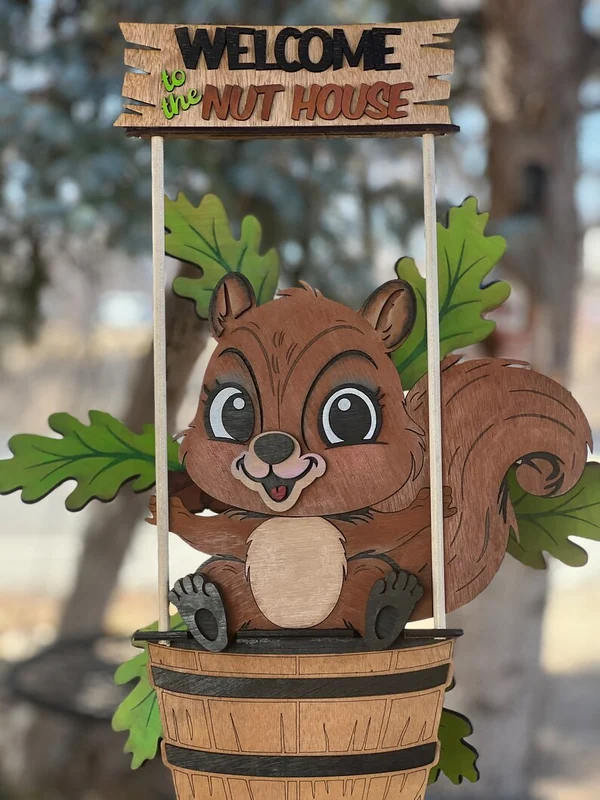 Animal Windspinner Courtyard Art Decoration