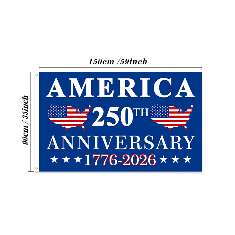America 250th Anniversary Flag 