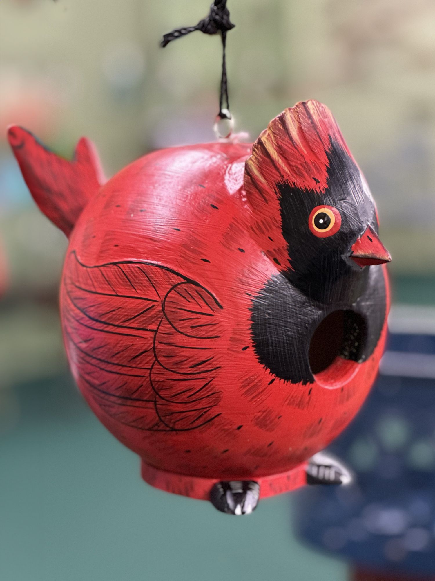 Handcrafted Wooden Hanging Birdhouses