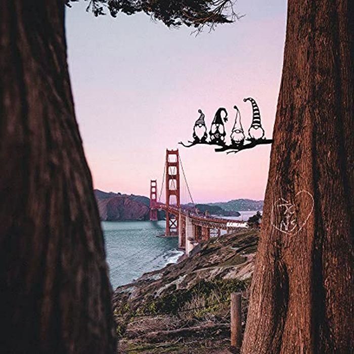 Exquisite Metal Dwarf Statue Decoration