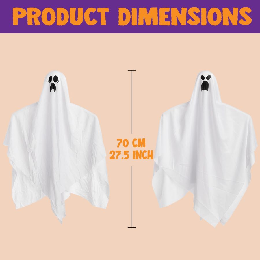 27.5" Halloween Hanging Ghosts
