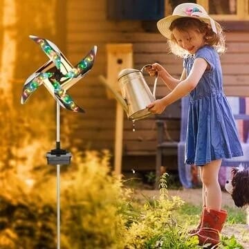 🔥Summer Hot Deals - Michigan Solar Windmill Lights