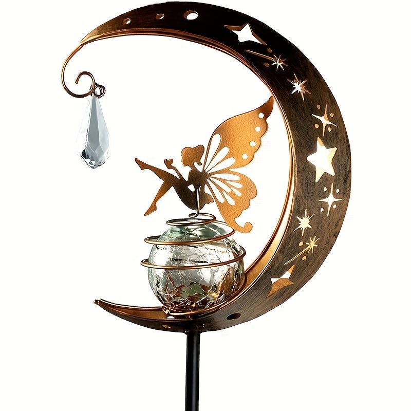 Solar-Powered Fairy Ground Stake Light