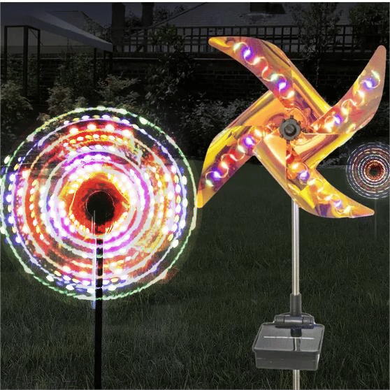 🔥Summer Hot Deals - Michigan Solar Windmill Lights