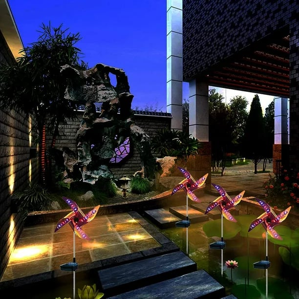 🔥Summer Hot Deals - Michigan Solar Windmill Lights