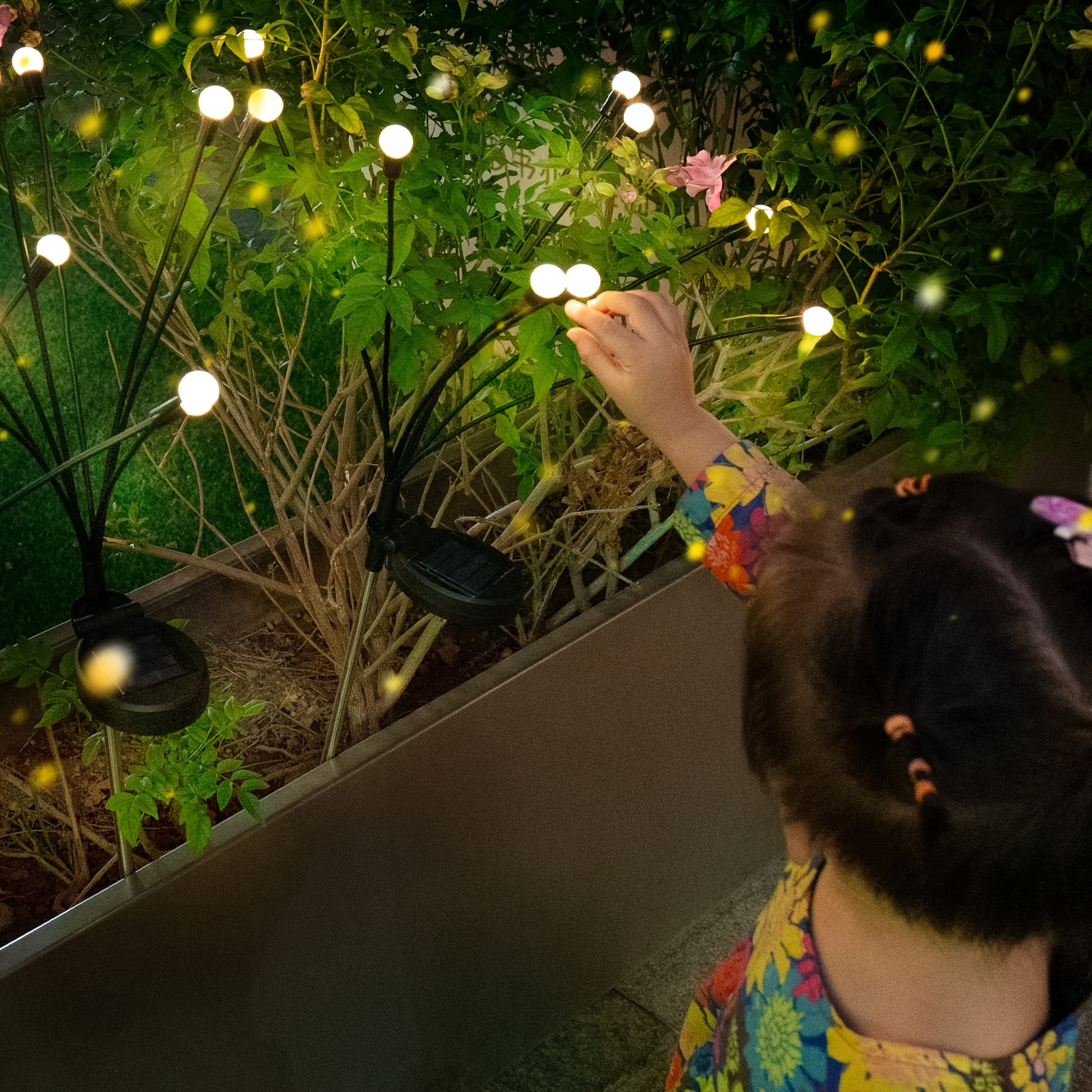 🔥As low as $11.99- Solar Powered Firefly Garden Light