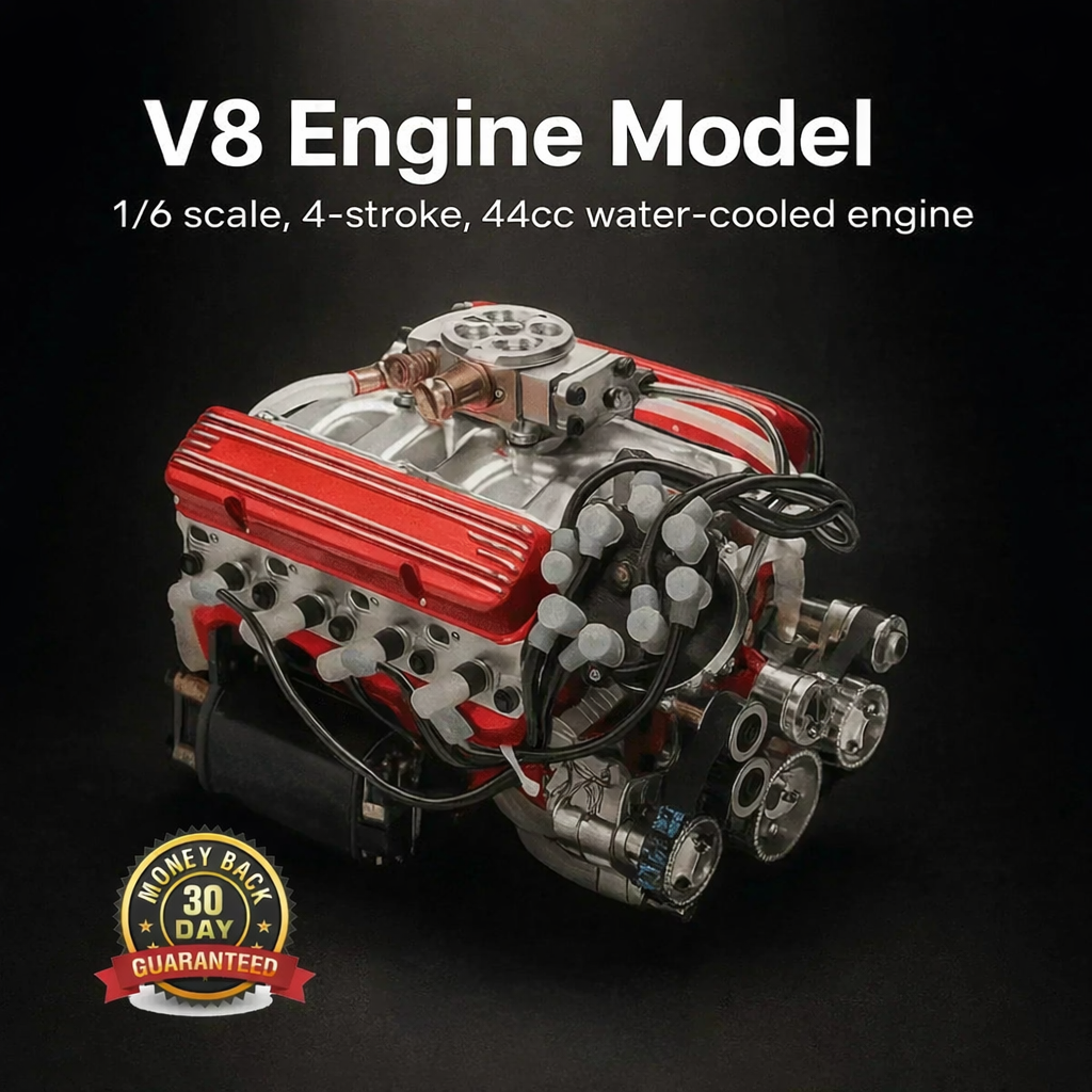 V8 Motor Modellkit som