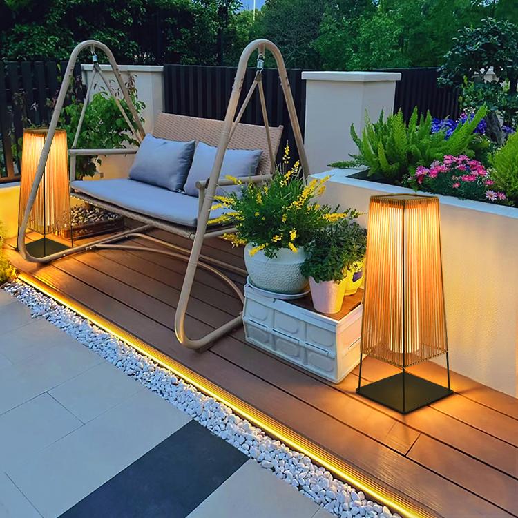 Solar-Powered Outdoor Courtyard Ground Light