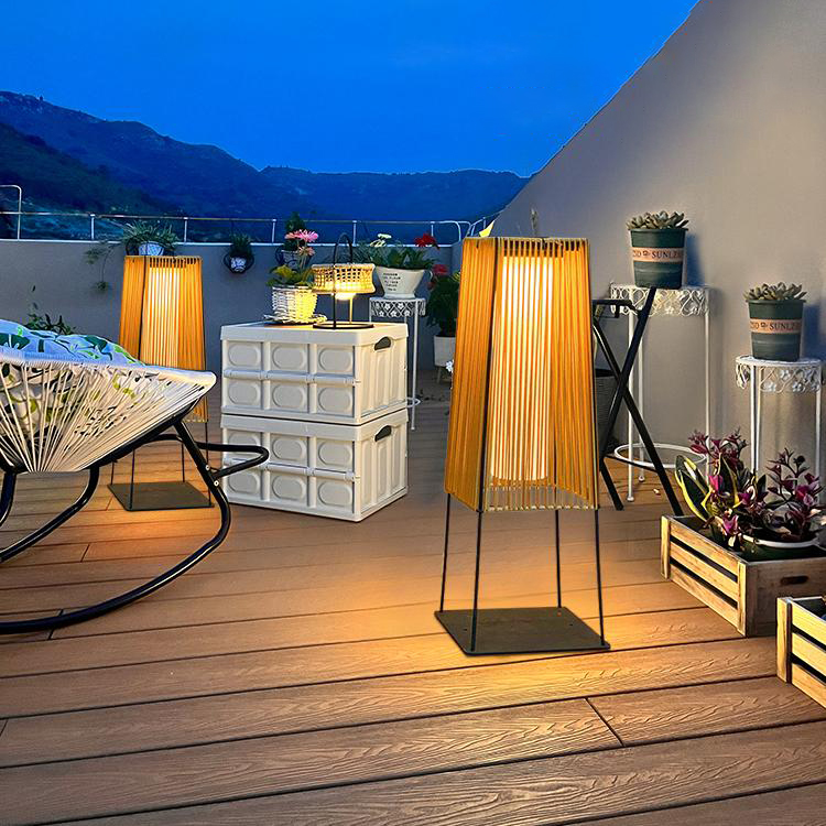 Solar-Powered Outdoor Courtyard Ground Light