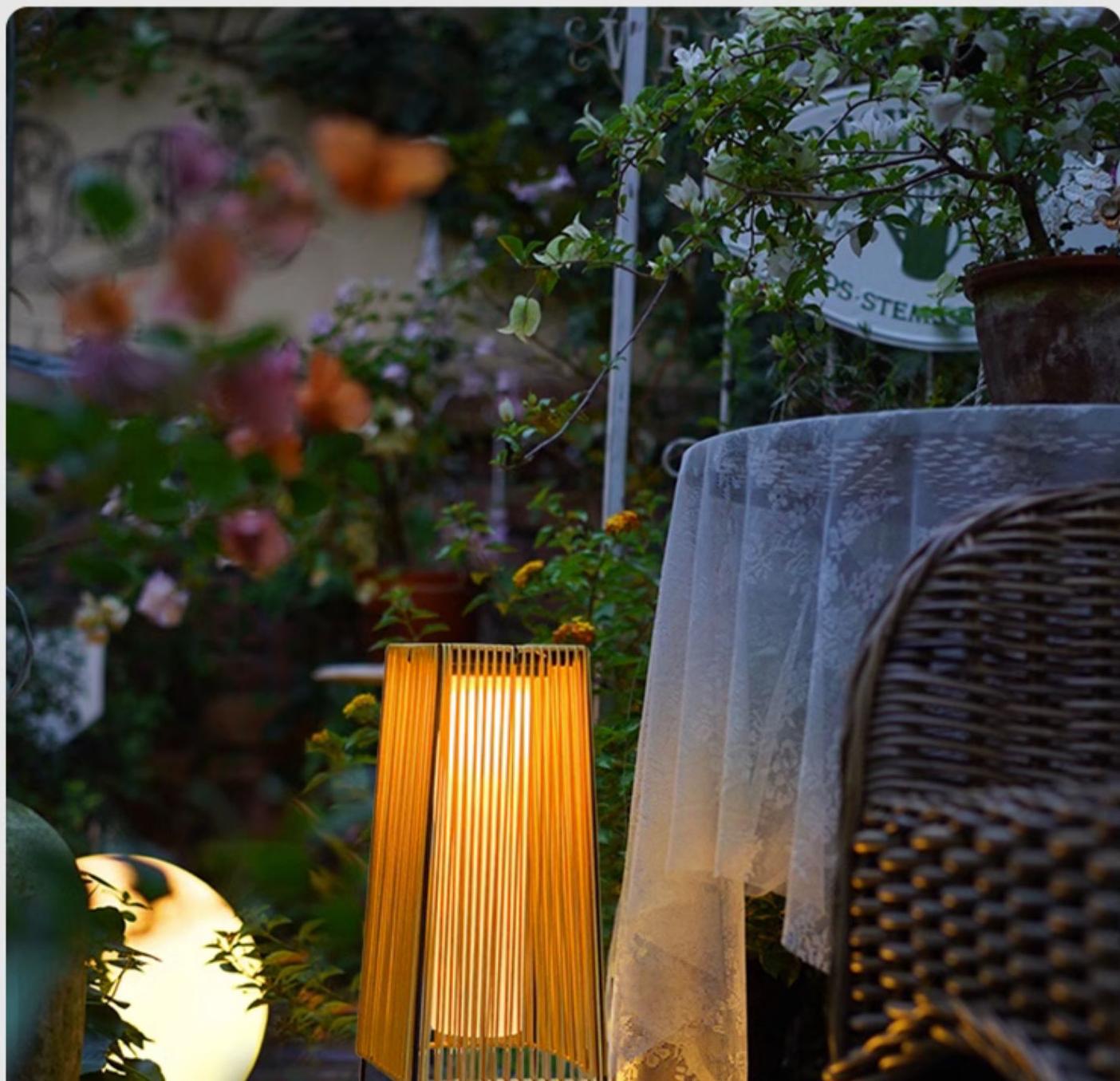 Solar-Powered Outdoor Courtyard Ground Light