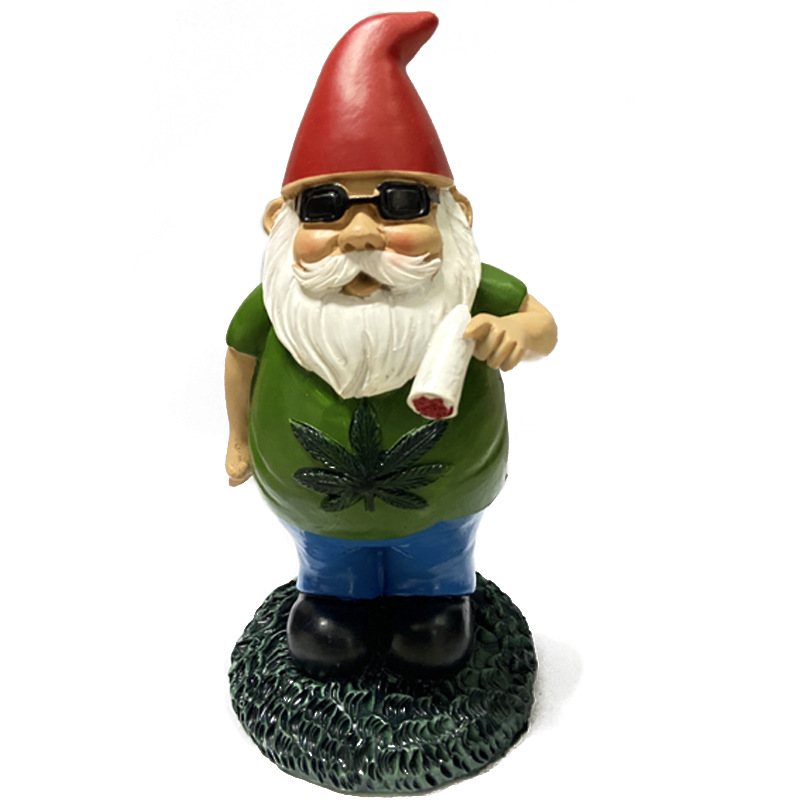 Funny garden gnomes