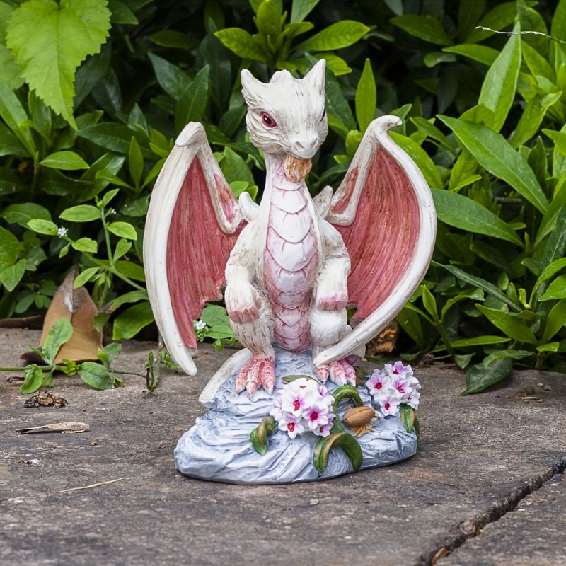 Halloween Cute Dinosaur Garden Statue