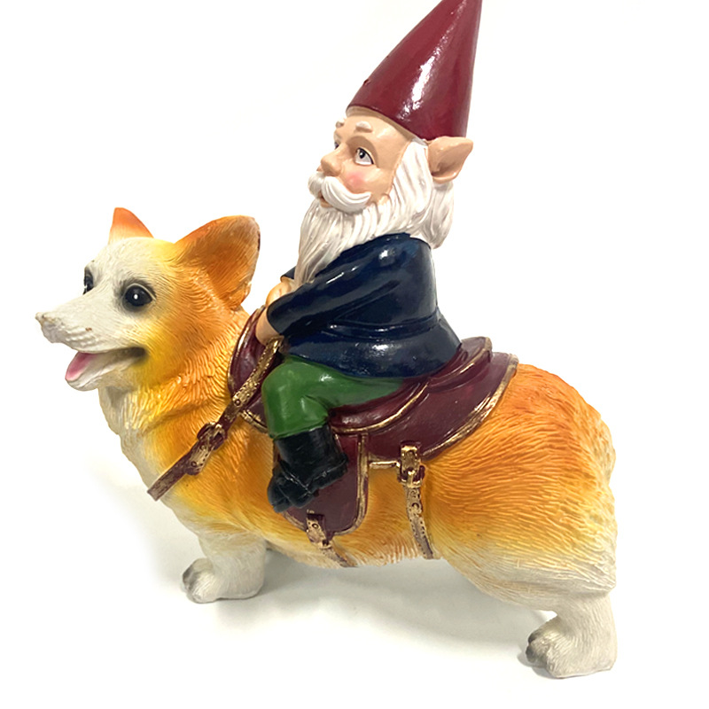 Funny garden gnomes