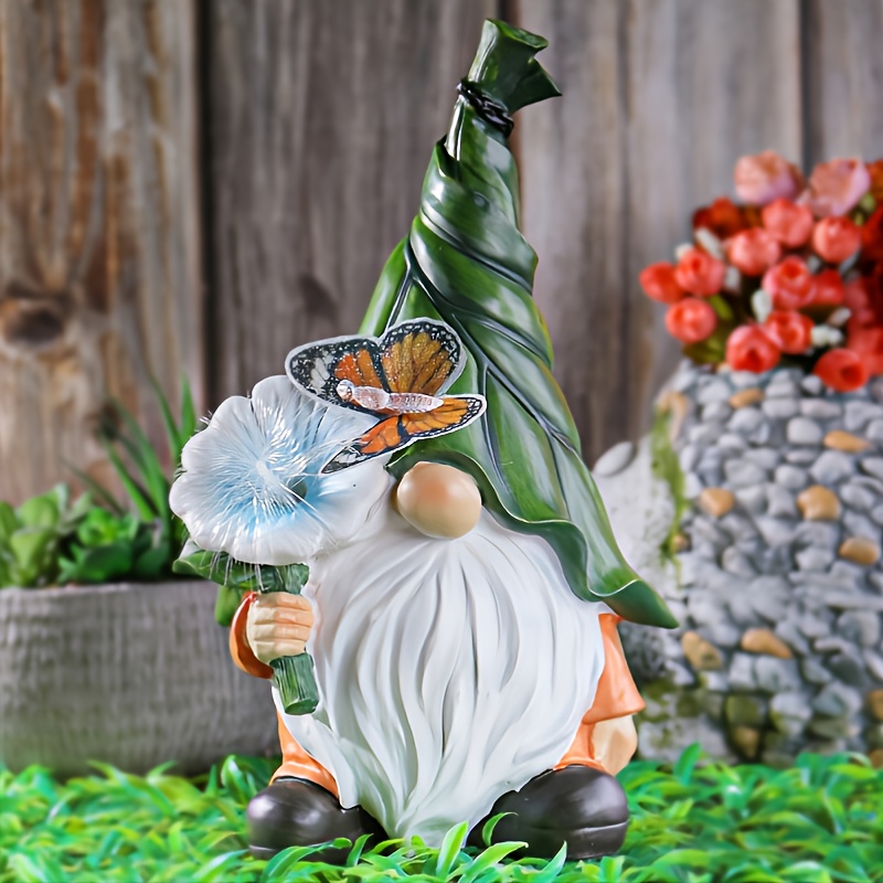 Cute Puppy Solar Night Lights - Creative Resin Crafts for Patios, Parks & Gardens