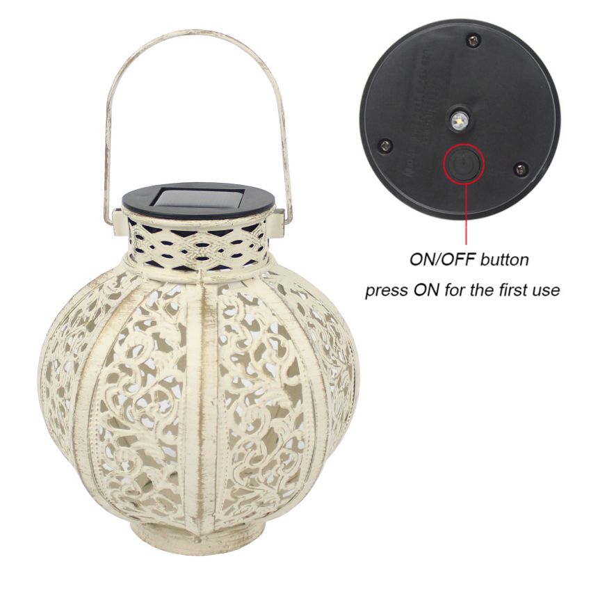 Sylaza™ Hanging Solar Lantern powered by solar energy