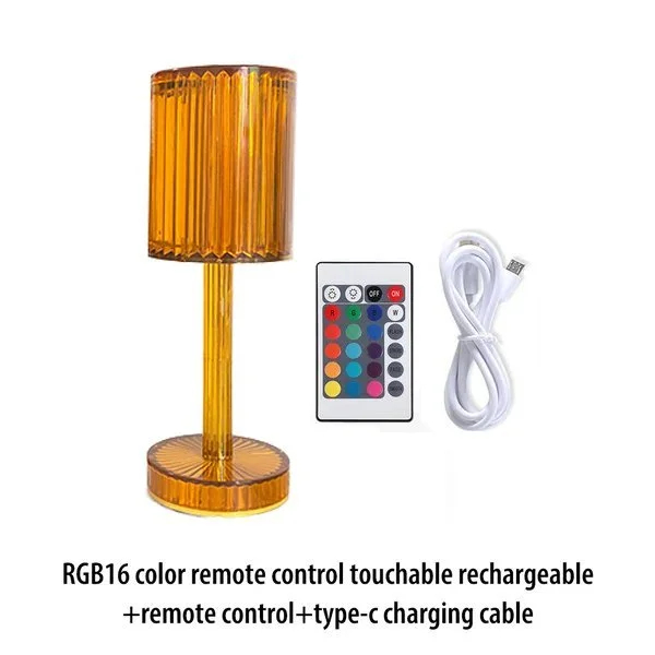 🔥🔥Touching Control Crystal Lamp💡