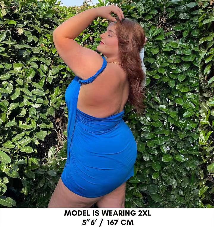 🔥Summer Sale 49% off🔥Bamboo Wrap Dress Beach Cover Up