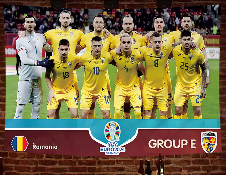 2024 European Cup poster hanging cloth