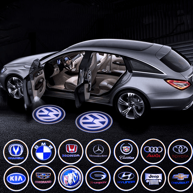 HD Car Door Welcome Light Puddle Light Micro Logo Projector Floor Light-Customizable