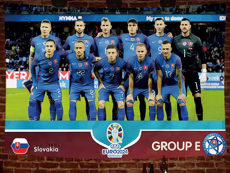 2024 European Cup poster hanging cloth