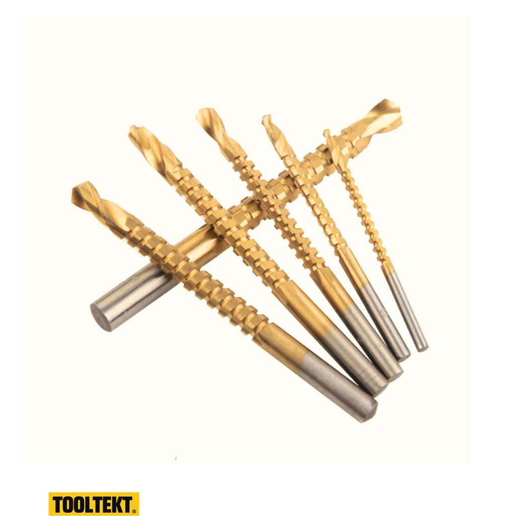 Tooltekt Sawtooth Drill Bit Set (6 Pcs)