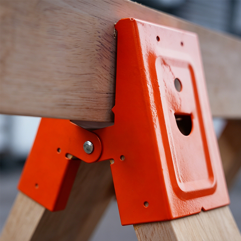 🔥50% OFF NOW🛠️Heavy-Duty Sawhorse Bracket with Down Clamp