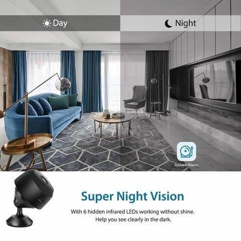 1080P Magnetic WiFi Mini Camera