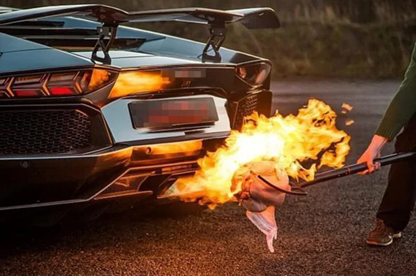 🔥Last Day 50% OFF & FREE SHIPPING 🔥 fire-breathing illuminated Exhaust Pipe