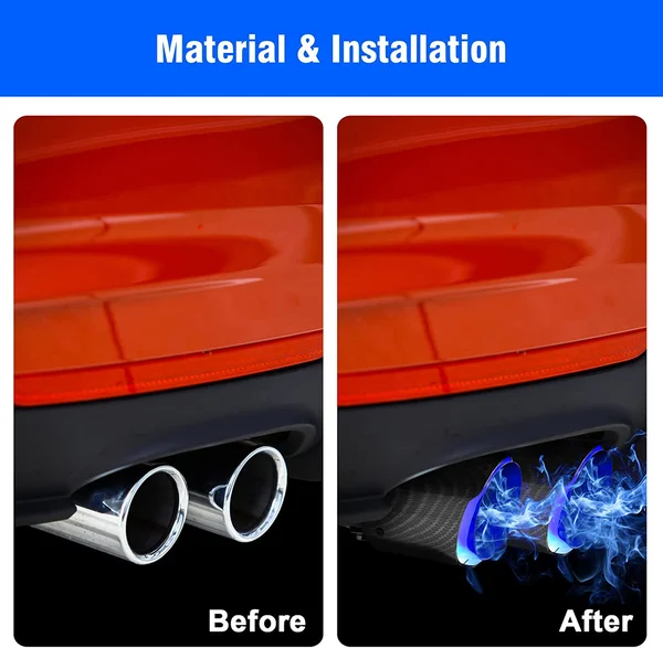 🔥Last Day 50% OFF & FREE SHIPPING 🔥 fire-breathing illuminated Exhaust Pipe