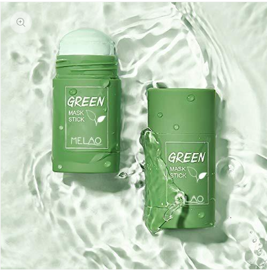 Green Tea Herbal Mask Stick Cream for Removes Blackheads