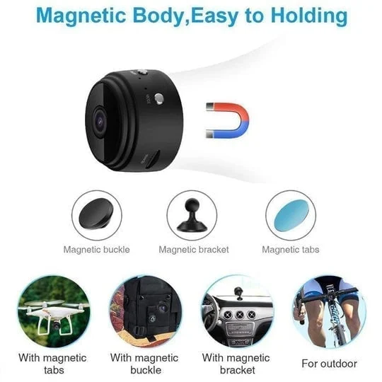 ⏰Last Day Promotion-49% OFF1080p Magnetic WiFi Mini Camera