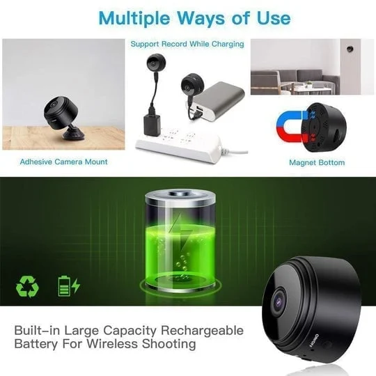 ⏰Last Day Promotion-49% OFF1080p Magnetic WiFi Mini Camera
