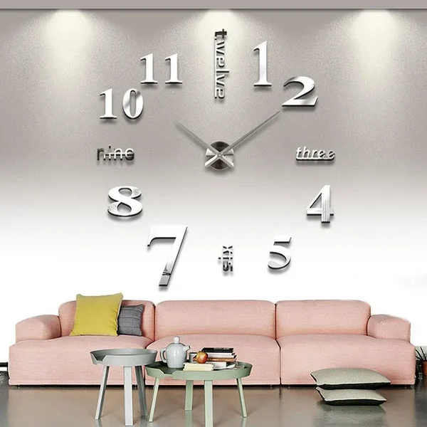 🔥 2023 Hot Sale 49% OFF - Modern DIY Punch-Free Wall Clock