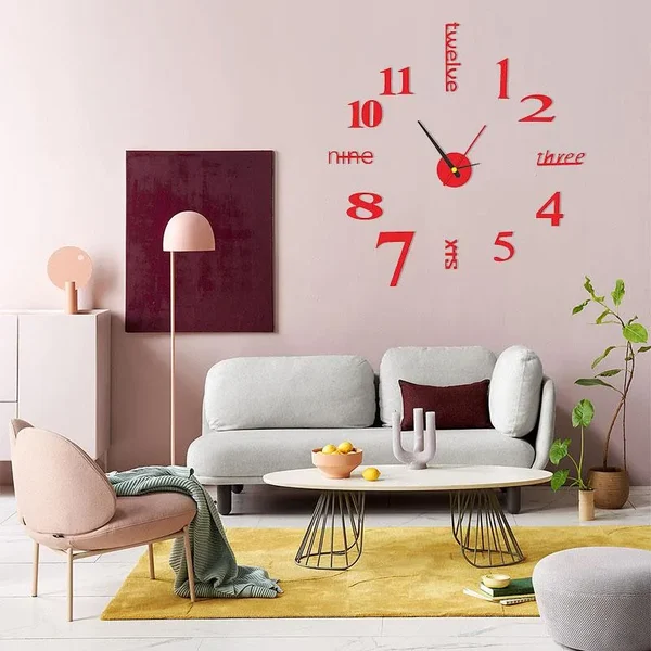 🔥 2023 Hot Sale 49% OFF - Modern DIY Punch-Free Wall Clock