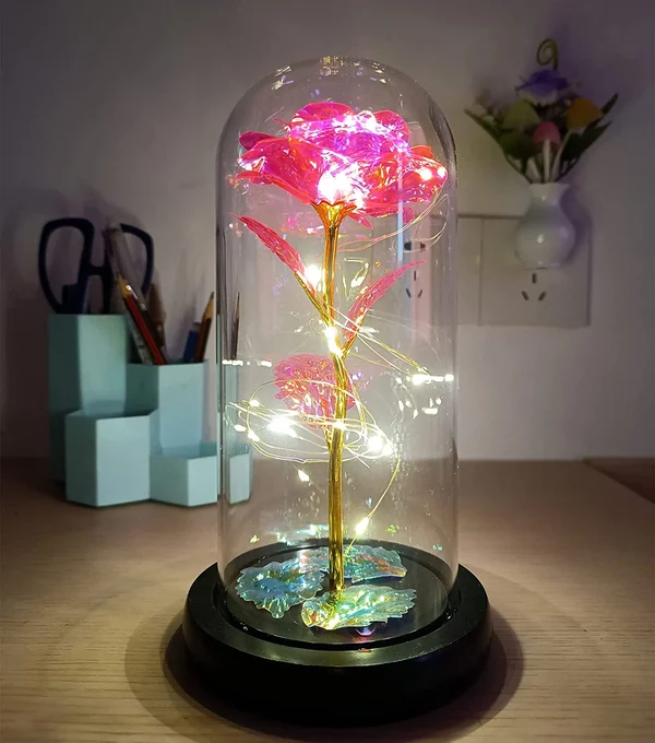 ❤️2023 Hot Sale 49% OFF - Colorful Light Up Rose Flower Gifts