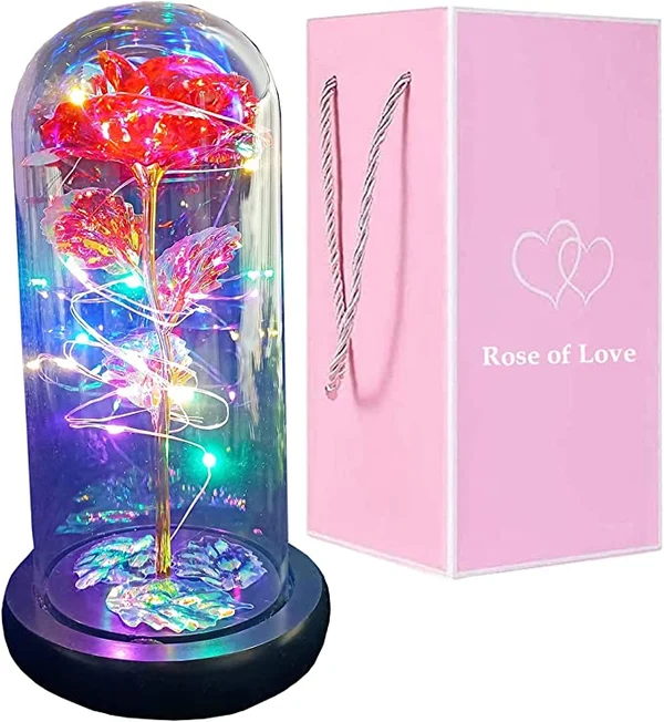 ❤️2023 Hot Sale 49% OFF - Colorful Light Up Rose Flower Gifts