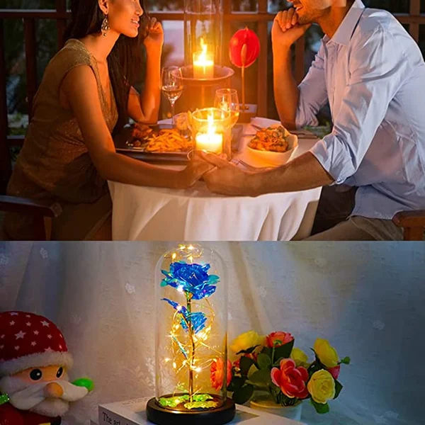 ❤️2023 Hot Sale 49% OFF - Colorful Light Up Rose Flower Gifts