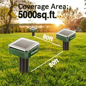 🔥49% OFF🔥Solar Powered Mole Repellent (Same For Snakes/Pests/Rodents)