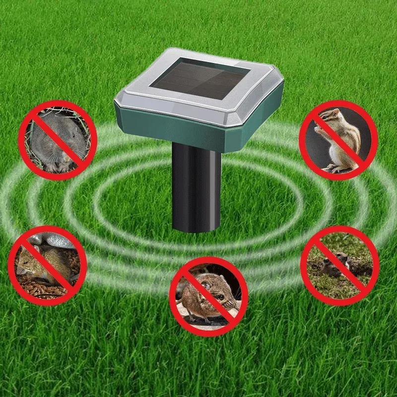 🔥49% OFF🔥Solar Powered Mole Repellent (Same For Snakes/Pests/Rodents)