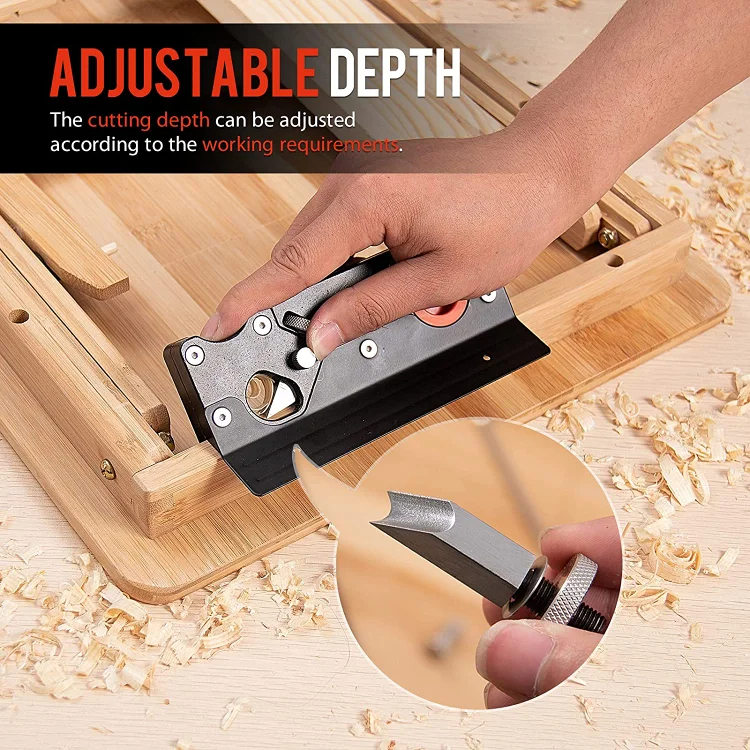 CHAMFER PLANE - WOODWORKING EDGE CORNER FLATTENING TOOL