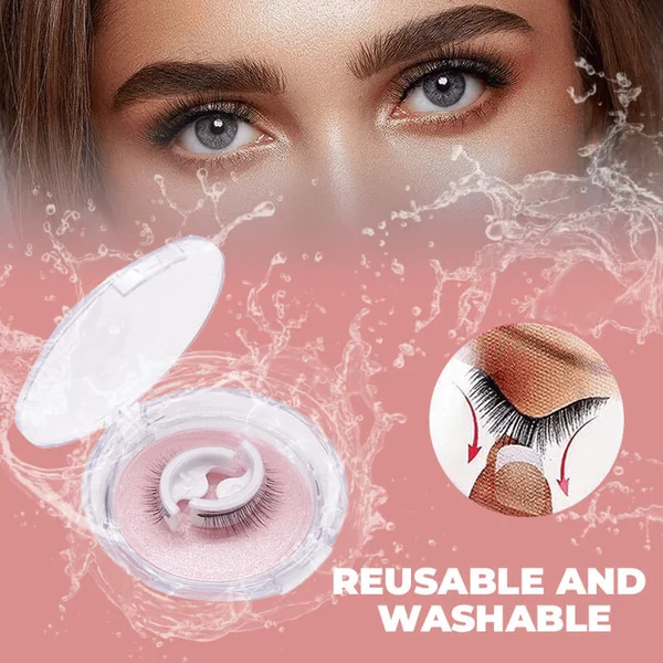🔥Last Day 70% OFF🔥✨Reusable Adhesive Eyelashes✨