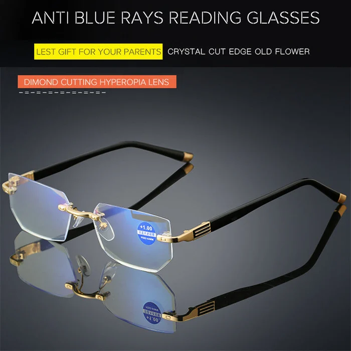 💥Last Day 49% OFF💥2023 New Sapphire High Hardness Anti-blue Progressive Far And Near Dual-Use Reading Glasses