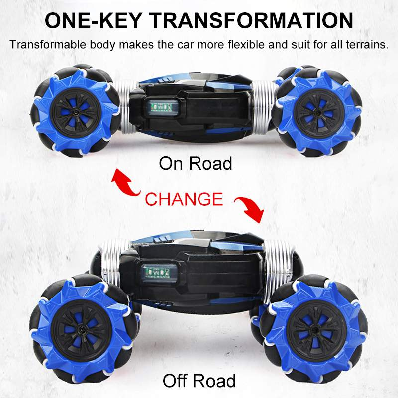 Double-Sided Stunt RC Car with Gesture Sensing Remote Control Car