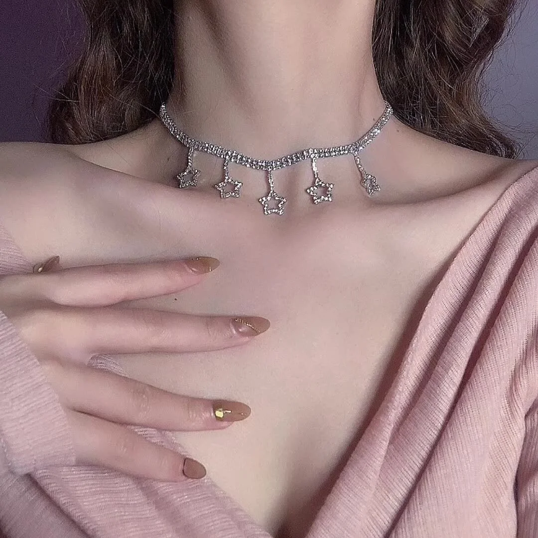 Star Pendant Choker Necklace(🛒60% Off🎁The Last Day!)