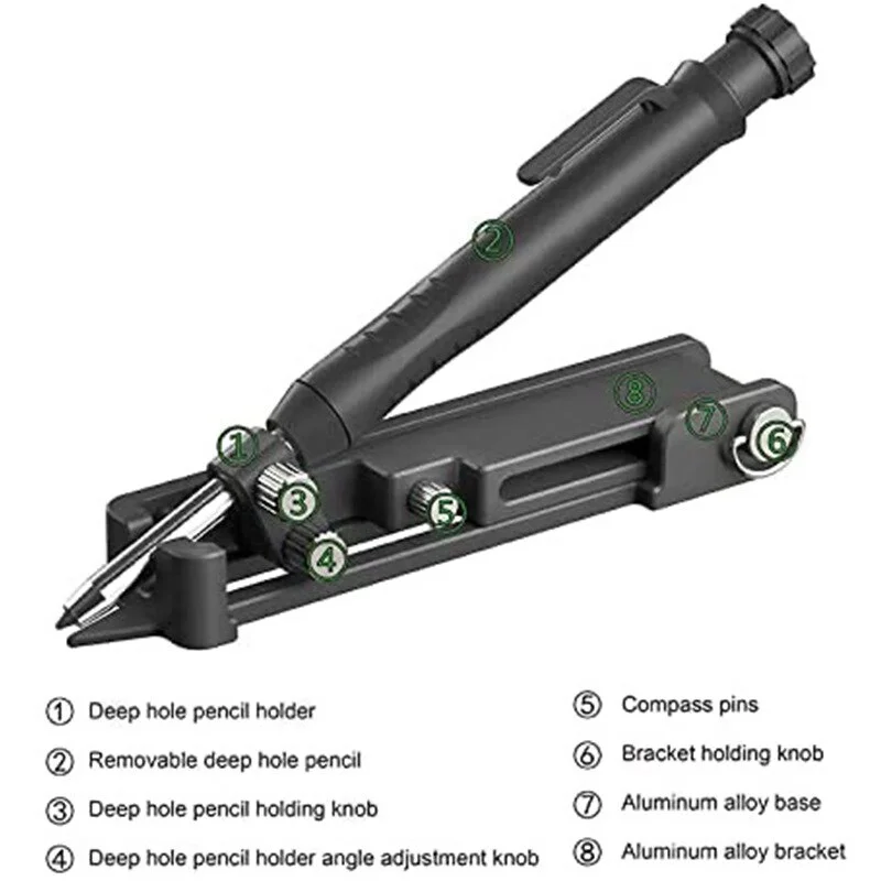 Multifunctional scriber tool