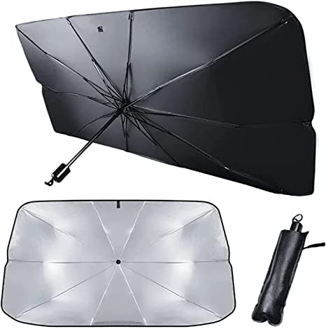 Car Windshield Sun Shade Umbrella, One Size Fits All
