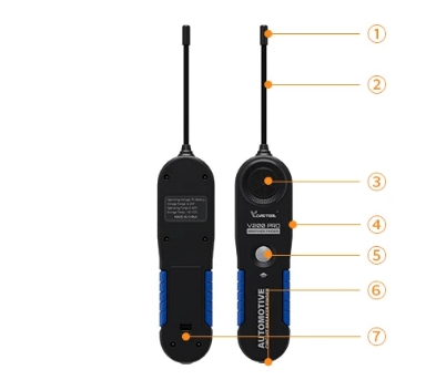 VDIAGTOOL Pro Automotive Power Circuit Probe Tester Circuit Breaker Finder Tool