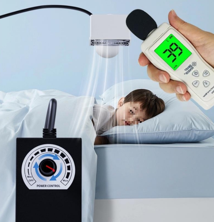 Punch-free air conditioning hole fresh air fan